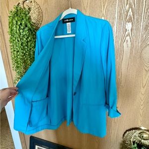 Blue Boss Babe Blazer 💙😎 Size 14